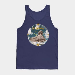 Le Great Sphinx Of Giza: Dreamy Time Travel Tank Top